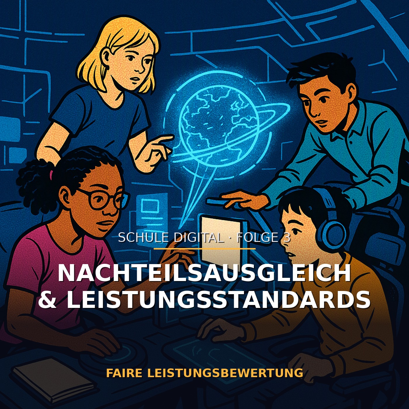 Science-Fiction-Comiccover: Nachteilsausgleich und Leistungsstandards